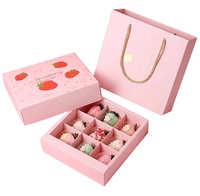 Vente en gros de 6 boîtes à macarons rose bonbon avec logo personnalisé, emballage de luxe pour chocolats, pâtisseries, bonbons, cadeaux