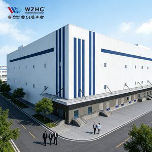 Almacén de Estructura de Acero Económico y de Rápido Montaje, con Panel Sándwich Aislado para Paredes y Techos, Ideal para Apartamentos, Talleres y Hospitales - Product Image 1