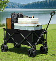 Table pliante en métal extra-large pour camping-car, véhicule de camping, petite remorque, chariot de pique-nique, capacité de charge de 150 kg