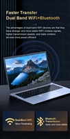 Ordinateur portable 13e génération pas cher pour les étudiants Core i7 1260P 1360P Octa Core à bord 16G Ram ordinateur portable tablette PC avec clavier magnétique
