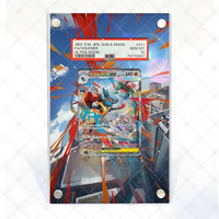 Cadre de présentation pour cartes PSA, support en acrylique pour cartes gradées, pour collection TCG (sans carte)