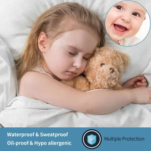 JIASI Best Sell Waterproof Mattress Protector Anti-Bacteriocal Bed Sheet for Single Double King <strong>Queem</strong> Size - Product Image 4