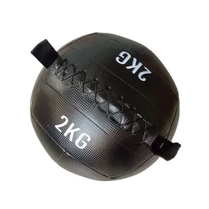 Bola médica de treinamento 10kg para trabalhar bola de borracha macia de peso para parede medicina pesada com logotipo personalizado