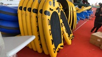Trineo de rescate inflable de PVC Drop Stitch para Jet Ski Surfing Dinghy con pedales para Ocean Drifting