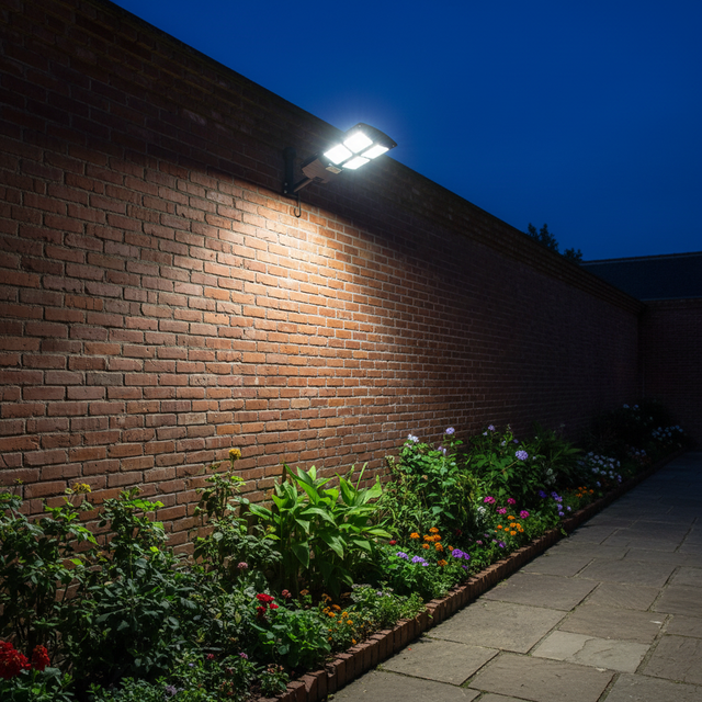 Integrated ABS Plastic LED Solar Street Light IP67 Rating CE Certified Intelligent Light Control Radar Sensor for Highway Use