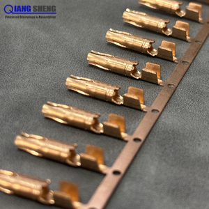 Aangepaste Vergulde Elektrische Crimp <span class=keywords><strong>Terminal</strong></span> Bullet Type Connector Duurzaam Vertind Messing Koperen Batterij Terminals - Product Image 6