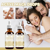 Extrait de Maca en Gouttes Liquides en Gros avec Ginseng Péruvien pour l'Équilibre Hormonal Féminin et le Soutien à la Ménopause – Gouttes pour la Libido Féminine