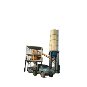 The construction of automatic concrete mixing plant adopts HZS120 mixing plant supplier