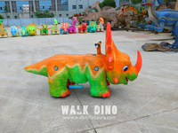 Simulation réaliste animation enfants équitation dinosaures centre commercial terrain de jeu équipement de divertissement marche enfant dinosaure équitation