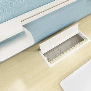 Bền Và An Toàn Quản Lý Cáp Thiết Kế 2 3 4 Người Duy Nhất Hàng Tuyến Tính Máy Trạm Đồ Nội Thất Văn Phòng Tủ Bàn - Product Image 4