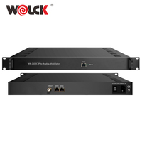 Modulateur DVBT en métal, 8 ports, modulateur DVBT, 3308T, entrée IP, sortie RF, 256
