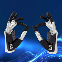 Main de robot humanoïde Bluetooth, main bionique avec 6 degrés de liberté, manipulation délicate