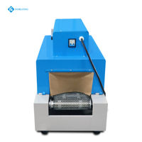2,8 kw petit Jet thermorétractable Tunnel d'emballage Pet bouteilles Machines d'emballage