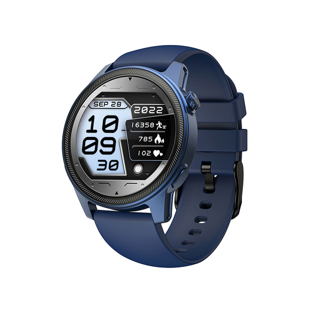 Havit M9056 2025 Smart Watch AMOLED Screen 24-Hour Sleep Heart Rate Blood Oxygen Monitoring Exercise Sleep Analysis Round