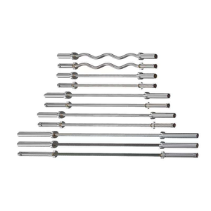 CZFIT Specialized Weight Plate Set for Standard Chrome Plated Bar Compatible With Straight Bar Curl Bar <b>Dumbbell</b> Bar Barbell Bar - Product Image 1