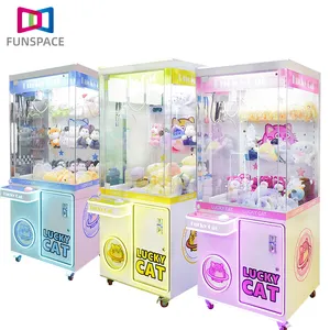 2024 hot sale Toy Arcade Crane Machine claw machine Coin Operated Dolls many color Gifts Game Catcher Games Machine