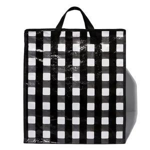 New Innovations Folding Bag Non-Woven with Cartoon Pattern and Customised Logo Good Price for Retail Store Shopping