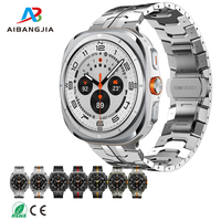 Roestvrijstalen Band Voor Samsung Galaxy Watch Ultra 2 Band Mannen Polsband Armband Voor Galaxy Watch 8