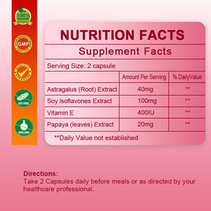 Suplementos Herbales en Cápsulas Blandas para el Cuidado de los Ovarios y la Salud Femenina con <span class=keywords><strong>PCOS</strong></span>, Apoyo Hormonal y para la Función Ovárica - Product Image 2