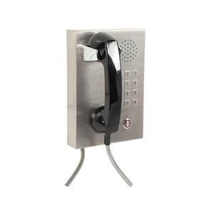 Téléphone industriel robuste IP/analogue anti-vandalisme pour prison, métro et espaces publics, vente directe usine, téléphones publics au prix le plus bas - Product Image 2