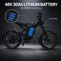 Model Terbaru 2027 Alibaba Penjual Terbaik OUXI GT2000 Layar Digital Pintar Daya Tahan Segala Medan Motor Kecepatan Tinggi 250W Terlaris
