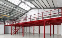 Bâtiment de stockage préfabriqué Bâtiment à structure en acier Structure métallique préfabriquée Structures en acier léger Maison de stockage