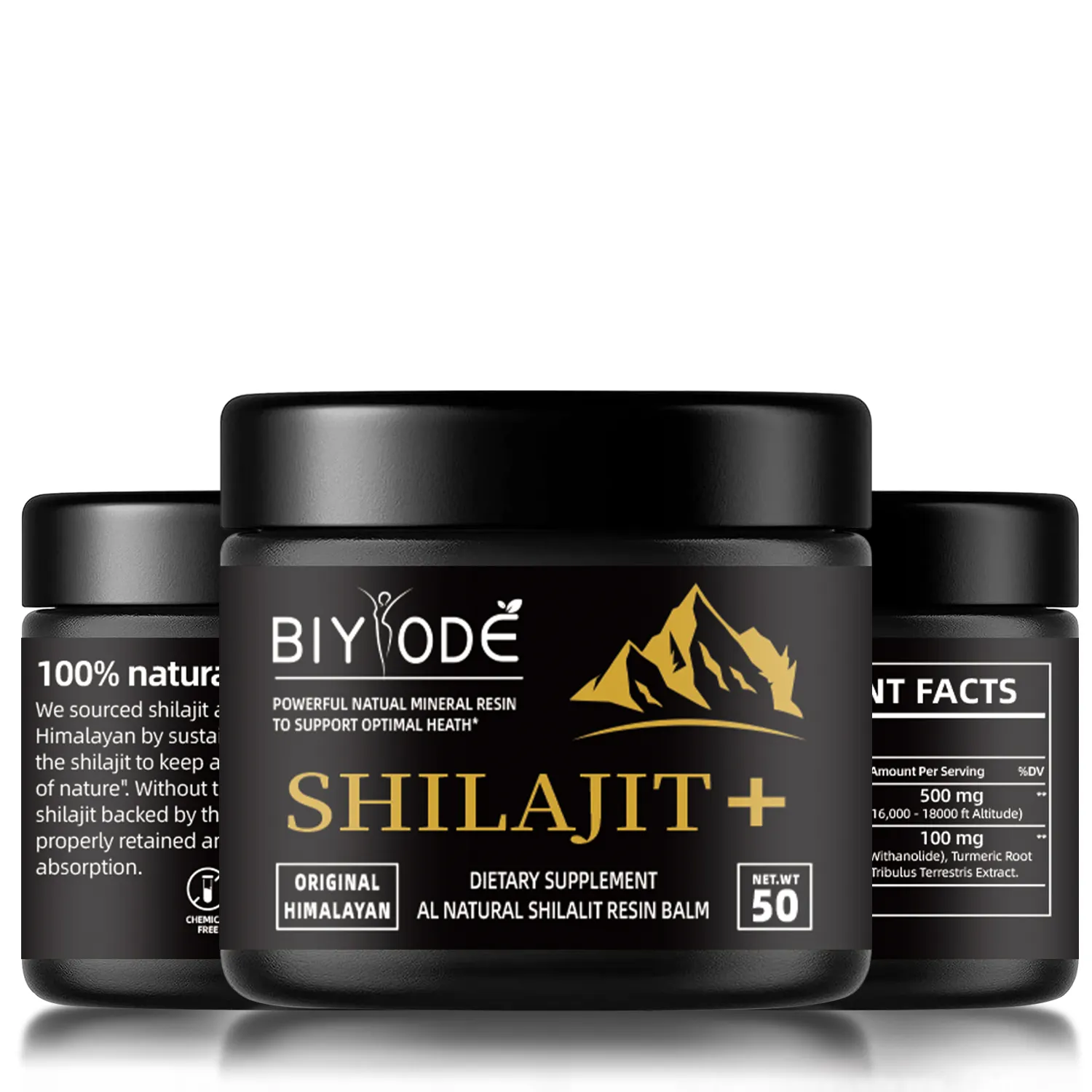 Reines Shilajit-Harz Gehirn Immunsystem natürliches 100% Himalaya-Bodybuilding-Nahrungs ergänzungs mittel Paste Shilajit-Harz