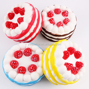 ของเล่นบีบสโลว์ไรซิ่ง PU คุณภาพสูง นุ่มพิเศษ รูปทรงเค้ก - Product Image 4