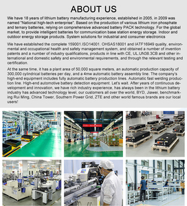 Screw typ LiFePO4 Battery Cell 32650 <span class=keywords><strong>3</strong></span>.2V 5000mAh Long Cycle Life für Solar Energy Storage System - Product Image 6