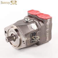 Motor Hidráulico de Pistones Axiales de Desplazamiento Fijo Rexroth A10FM63 de 63cc, Motor de Accionamiento de Alto Torque para Maquinaria de Minería y Equipos de Grúas