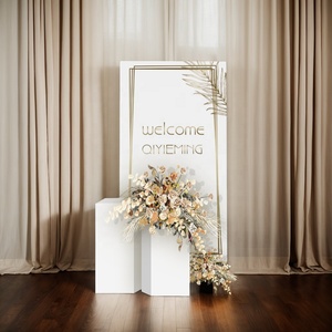 Cá Nhân Hình Chữ Nhật Căng Thẳng Vải Backdrop Tường Set Gối Trường Hợp Thẳng Phông Nền Hiển Thị Wedding Party Triển Lãm - Product Image 4