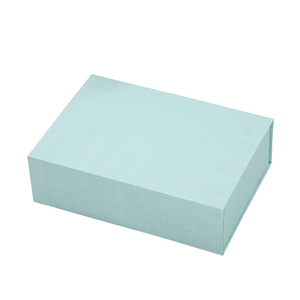 Papier à rabat magnétique pour vêtements personnalisés, boîte d'emballage pliable en carton blanc décoratif pour nouveau-né, ensembles pour robes en jean - Product Image 2