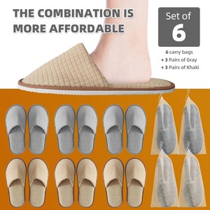 Biểu tượng tùy chỉnh san hô Fleece khách sạn Dép thấp moq 500 cặp Non-Slip nhanh chóng khô số lượng lớn bán buôn mềm tính năng - Product Image 6