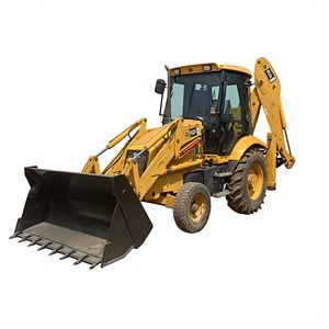 Retroexcavadora JCB 3DX con Cucharón Frontal y Brazo Excavador Trasero, Equipo de Construcción Amarillo - Product Image 4