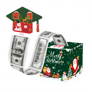 Boîte Mystère <span class=keywords><strong>de</strong></span> Noël Vide en Gros, Boîte Cadeau <span class=keywords><strong>de</strong></span> Tirage au Sort, Boîte Aveugle en Papier Imprimée sur Mesure pour Fournitures <span class=keywords><strong>de</strong></span> Promotion <span class=keywords><strong>de</strong></span> Fêtes - Product Image 6