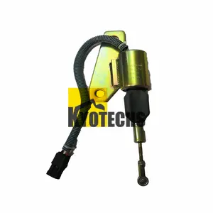 Excavator 3991625 Shutoff Solenoid Valve for Cummins 5.9L 6BT Hyundai 335-7 R210LC-7