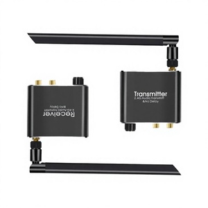 <span class=keywords><strong>Transmisor</strong></span> <span class=keywords><strong>y</strong></span> <span class=keywords><strong>Receptor</strong></span> <span class=keywords><strong>de</strong></span> <span class=keywords><strong>Audio</strong></span> <span class=keywords><strong>Inalámbrico</strong></span> 2.4G, 50M Sin Retraso, Molde Privado <span class=keywords><strong>de</strong></span> Plástico, RCA R/L, Estéreo <span class=keywords><strong>de</strong></span> 3.5mm, 192kHz 24bit HiFi, OEM/Neutral - Product Image 2