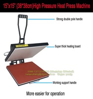 Sublimacion Maquina Support technique vidéo manuel 16 ''* 24'' machine à t-shirts imprimés pour la vente en gros