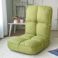 Fauteuil de style japonais moderne avec dossier en métal, canapé-lit paresseux pour la maison, pour baie vitrée, balcon, tatami inclus