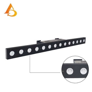 Barre de lumière LED murale à pixels 14x3W à contrôle ponctuel DMX, projecteur linéaire RGB pour mur, vente chaude - Product Image 1