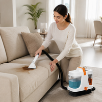 Nettoyeur de tapis intelligent avec fonction d'auto-nettoyage, réservoir d'eau de grande capacité pour la maison et les meubles