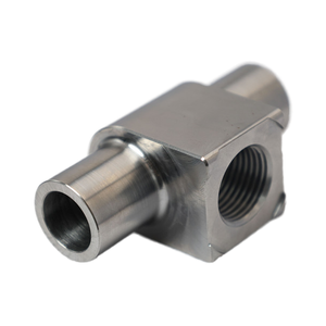 Tùy chỉnh độ chính xác cao <span class=keywords><strong>SS</strong></span> Bộ phận gia công CNC dao 5 trục cánh tay chính xác nhôm gia công CNC bộ phận kim loại - Product Image 1