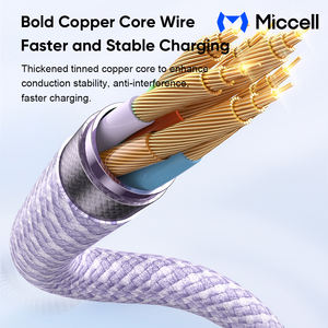 Cable de Datos Tipo-C Resistente con Material TPE 2 en 1, Cable de <span class=keywords><strong>Carga</strong></span> Rápida <span class=keywords><strong>y</strong></span> Transferencia de Datos como Cable USB para Teléfonos Móviles <span class=keywords><strong>y</strong></span> Tabletas - Product Image 4