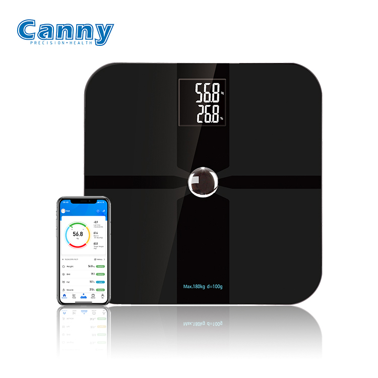 Nouveau Conçu BMI Machine Échelle Corps Analyseur De Graisse Calories 8 en 1 Balance Moniteur