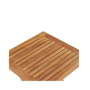 Reverie Modern Lightweight Teak Folding <b>Dining</b> <b>Table</b> for Patios & Villas-Refined Charm Outdoor <b>Dining</b> Experience - Product Image 5
