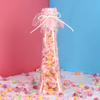 Bonbons durs en bouteille HALAL personnalisés en gros pour fabricants, avec emballage à motif Sakura, saveur fruitée colorée, pour les collations des enfants