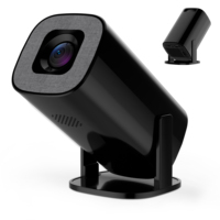 Proyector Portátil 2 en 1, Consola de Juegos Retro, Decodificación Android 8K, 200 ANSI Lúmenes, WiFi6, 180 °   Proyector H723 para Cine en Casa y Videojuegos
