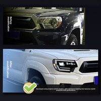 Conjunto de Faros LED al por Mayor para Toyota Tacoma 2012-2015, Luces de Proyección de Luz Alta y Baja DRL, Piezas de Repuesto para el Mercado de Accesorios