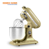 Équipement de boulangerie Golden Chef, homologué CE, petit mélangeur spiral, mini mélangeur planétaire, 5 litres, mélangeur à pâte pas cher, 5l