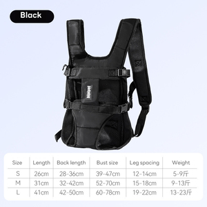 N4P Nuovo Zaino Porta Cane di Alta Qualità: Indossabile sul Petto per Gite a Mani Libere e Passeggiate in Bicicletta, Lascia il Tuo Animale in Libertà di Movimento - Product Image 6